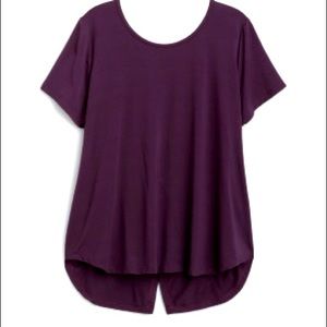 New! Airlea Crew Neck Split Back